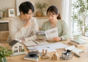 住宅のライフサイクルとリスク｜教育費・転勤・介護と重なる住居費の山を家計に入れる