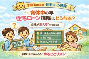 育休中（給付のみ）の年、住宅ローン控除はどうなる？—「税金が少ない年」の実務とやること