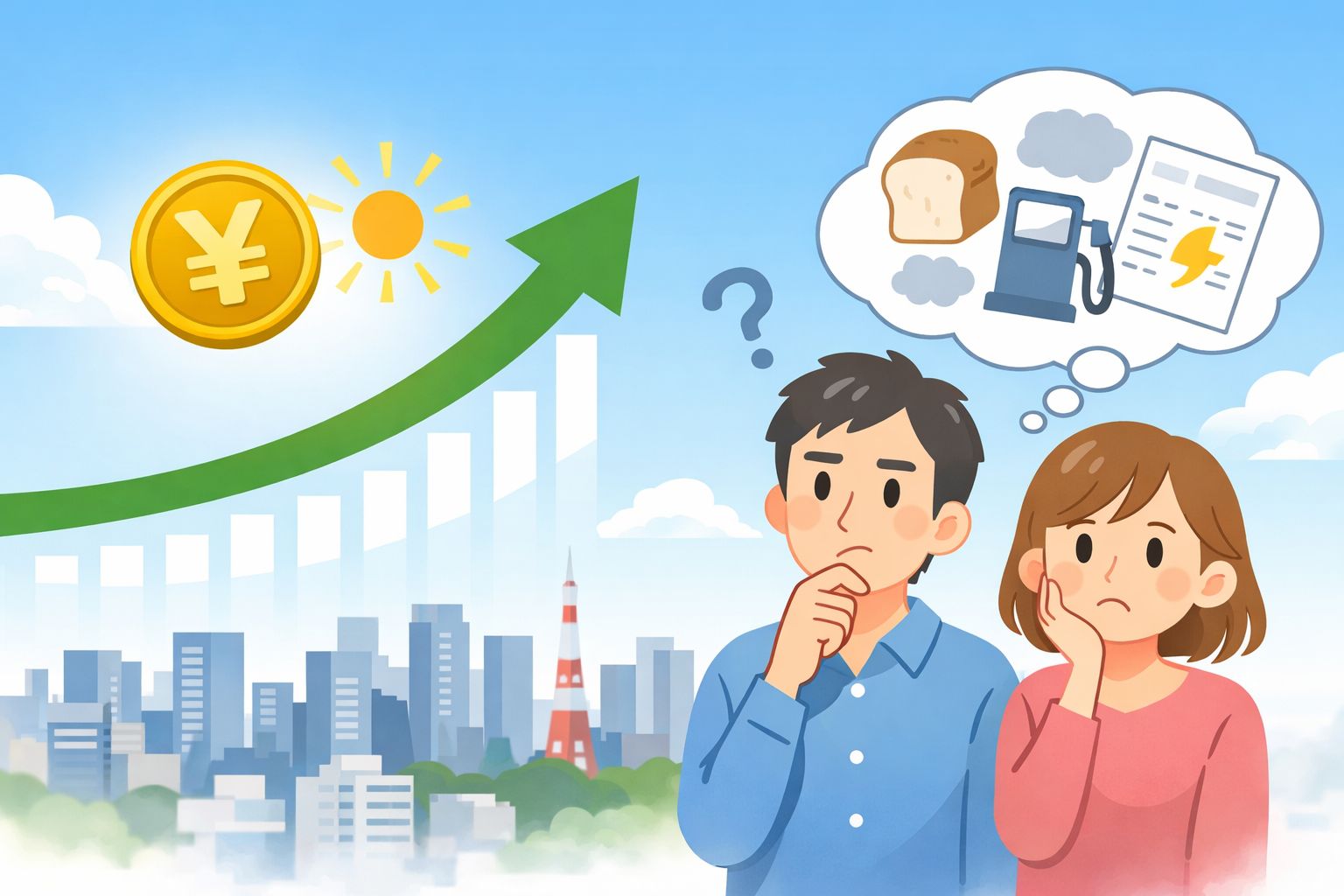 株価が上がっているのに、景気がよくなった実感が薄いのはなぜ？