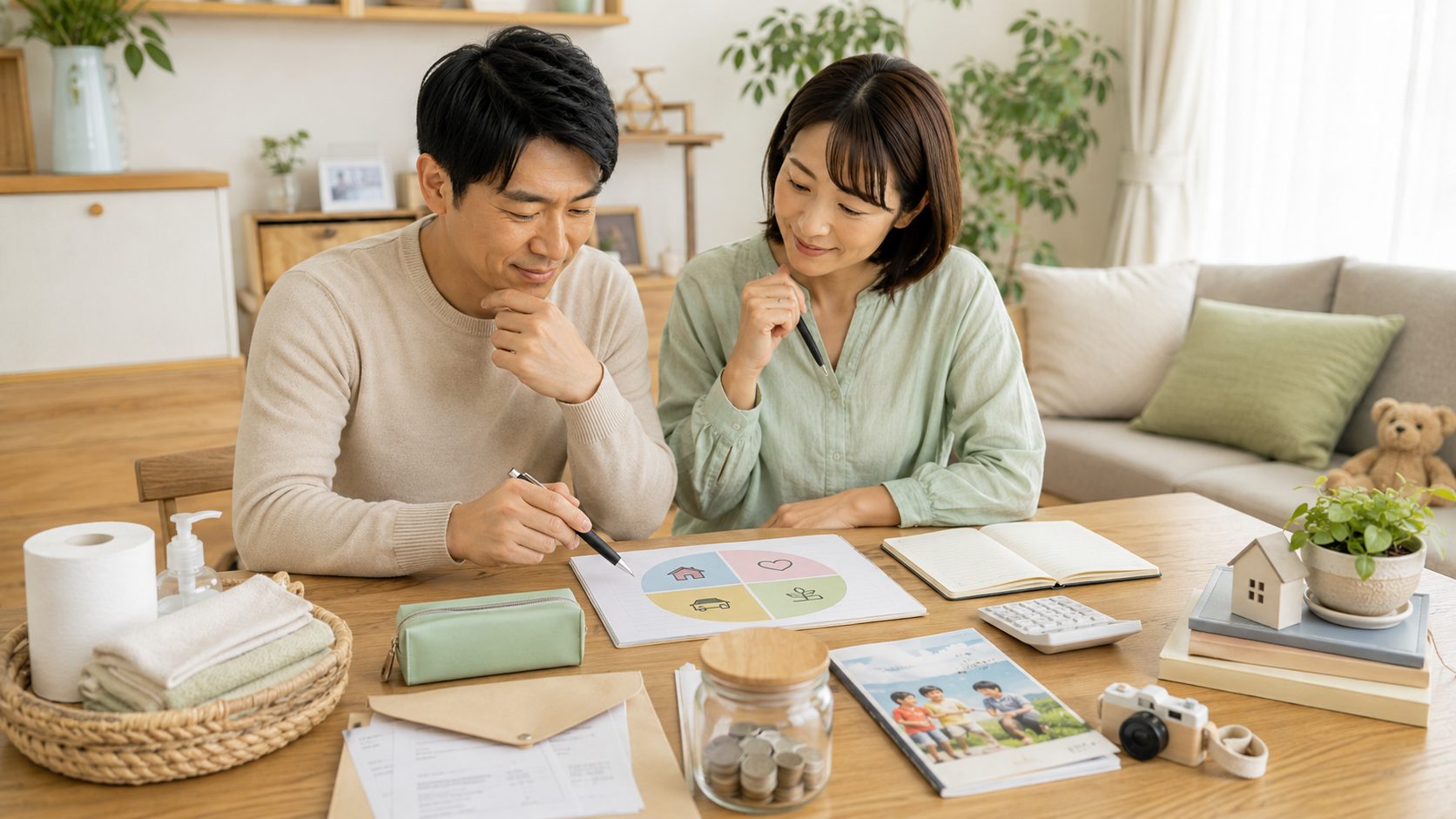 お金の使い道に迷ったらどう決める？子育て家庭が「必要・安心・経験・未来」で支出を分ける方法