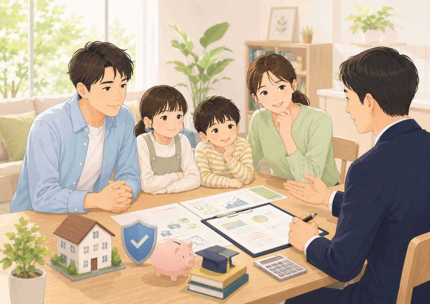 会社員家庭の保険は、商品選びの前に生活設計から考える
