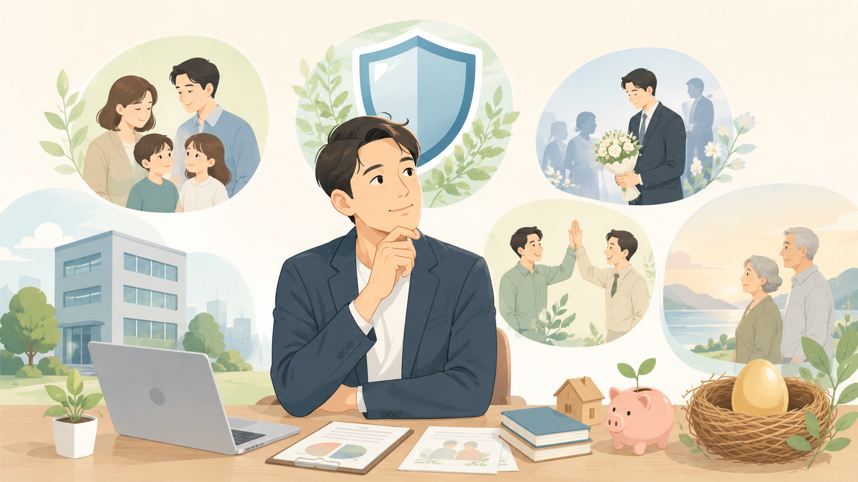 小さな会社の企業保険と退職金準備──節税より先に考えたい制度設計
