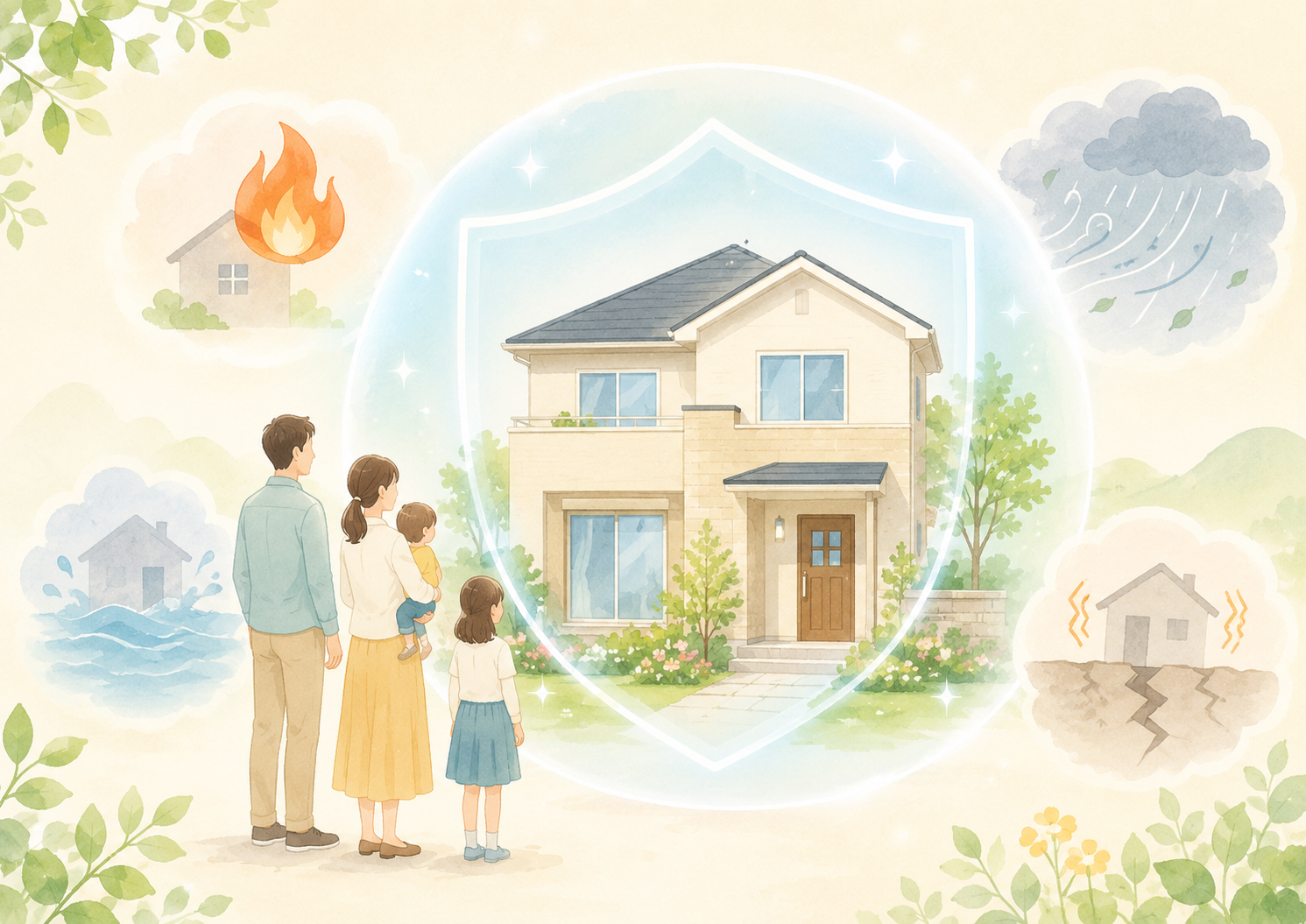 火災保険と地震保険の見直し方──建物・家財・暮らしを守る住まいの備え